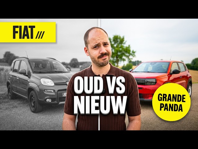 Is Fiat Grande Panda nog een ECHTE Panda? Oud vs. Nieuw (ft. Autofans)