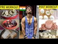 What to Eat Before & After a Workout | Best Pre & Post Workout Meal for BULKING | Bodybuilding Diet