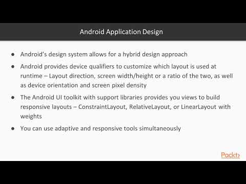 Android App Compatibility the Complete K to P Guide Good App Design | packtpub com