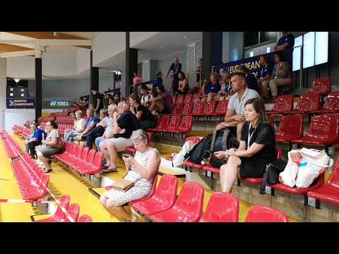 Premiers échanges de badminton à Junglister