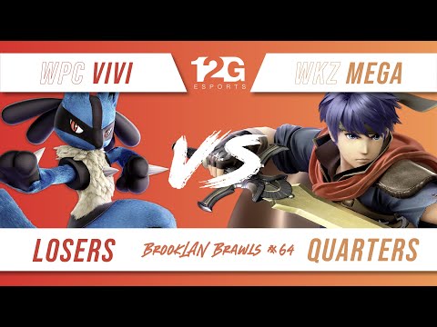 BrookLAN Brawls 64 - WPC | Vivi (Hero) v. WKZ | Mega (Ike) - Losers Quarters