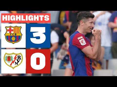Resumen de Barcelona vs Rayo Vallecano Matchday 37