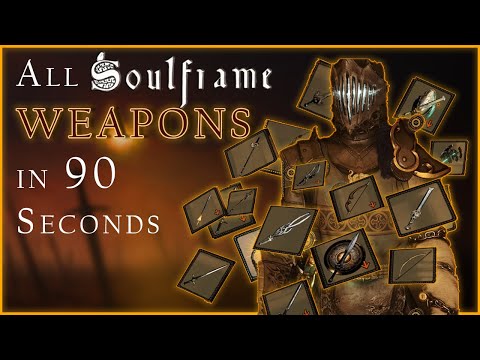 All Soulframe weapons — in 90 seconds. Here’s where to find every weapon currently in the game.