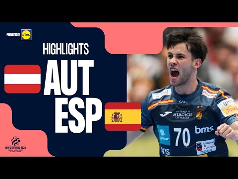 Austria vs Spain | Highlights | Men's EHF EURO 2026