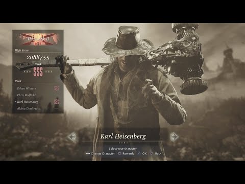 Resident Evil Village: The castle II Heisenberg SSS Rank