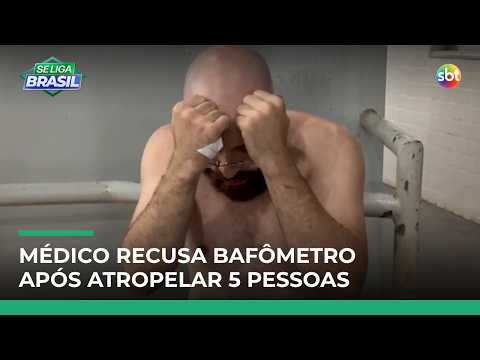 Médico perde controle do carro, invade loja e deixa feridos em Santarém (PA) | #SeLigaBrasil