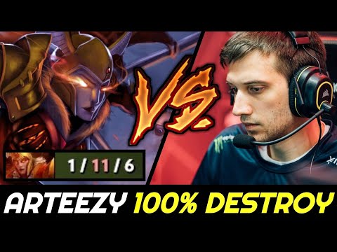 ARTEEZY Top 4 MMR Nature's Prophet — 100% Destroy Legion Commander & Phantom Lancer