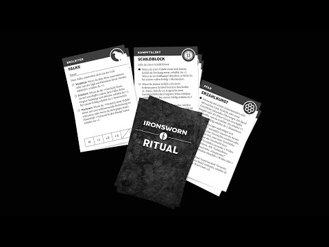 Ironsworn Durchgeblättert Folge 3 - Ressourcenkartendeck