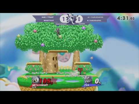 Critique - Tyrant (MetaKnight) VS CharlieDaKing (Fox)