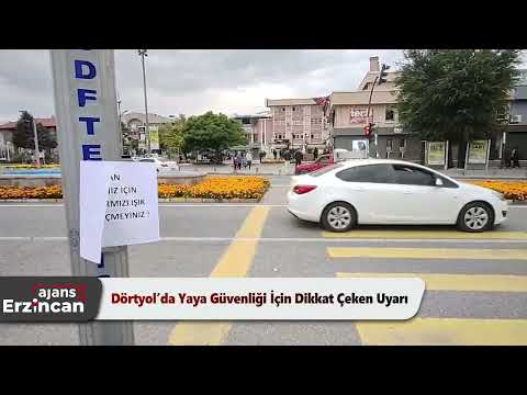 Dörtyol’da Yaya Güvenliği İçin Dikkat Çeken Uyarı