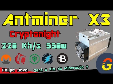 Antimner X3 220kh/s - Cryptonight