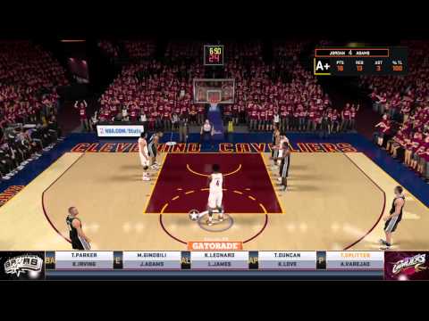 NBA 2K15 mycareer the finals 2016 gm5 3rd quarter