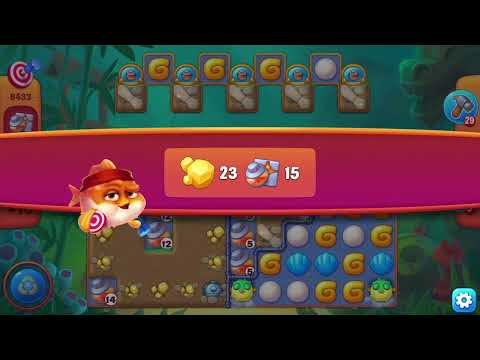 [FISHDOM Walkthrough] Challenge Level 8433 (Qua màn - Fishdom)