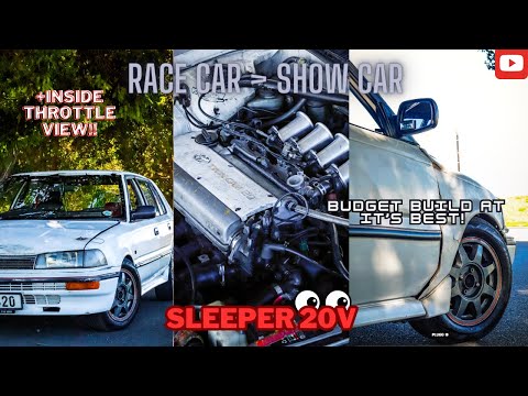 4age 20v ‘SLEEPER’ Toyota Conquest | The ultimate budget build✅