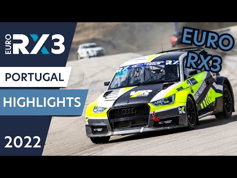 Euro RX3 Rallycross Highlights | Lusorecursos World RX of Portugal 2022
