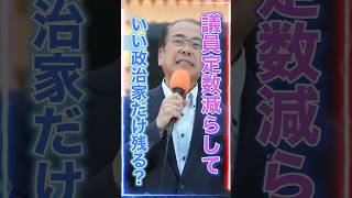 【参政党 安藤裕】議員定数削減の罠！減らして残るのは「大企業・団体支援」「世襲」議員だけ！？＃神谷宗幣 #高市早苗 #小野田紀美  #片山さつき