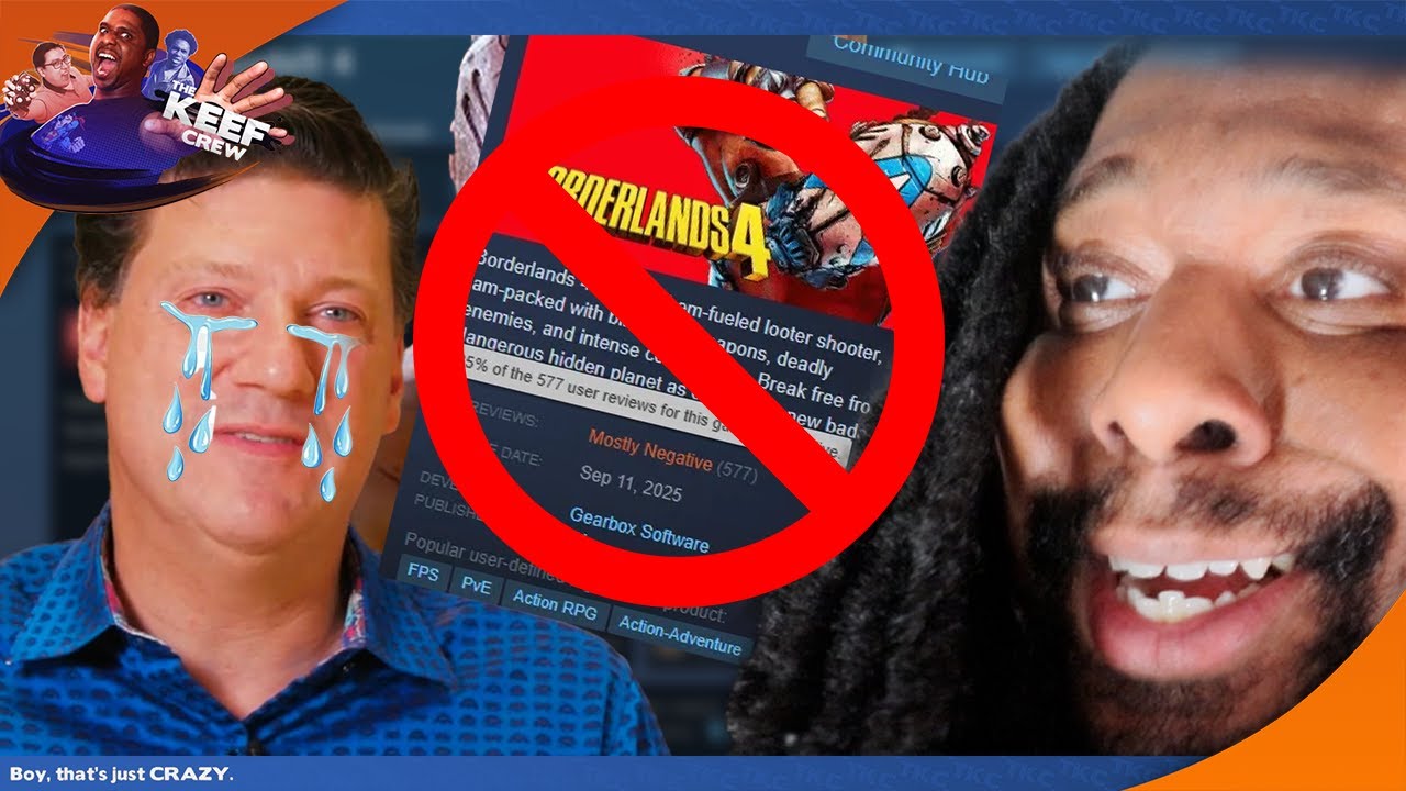 Randy Pitchford, when ANYONE criticizes Borderlands 4.