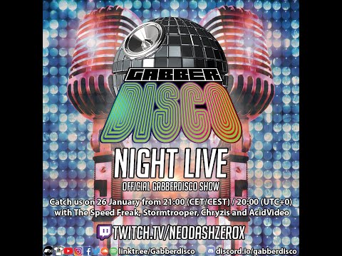 Gabberdisco Night Live: 26-01-2021