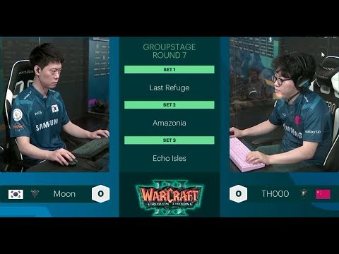 【年度十大】moon vs th000 G3 超皇冠之感动世界【魔兽争霸3 小组赛】【WCG 2019 WAR3 世界总决赛】