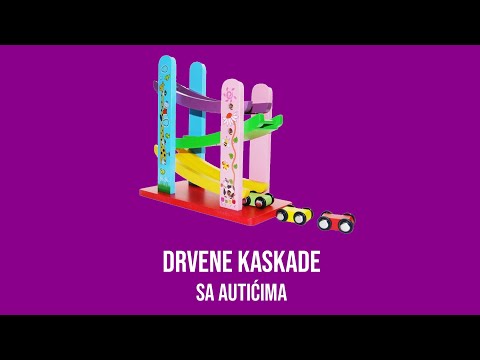 Drvene Kaskade igračka za bebe