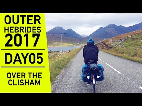 Cycling over The Clisham to Stornoway