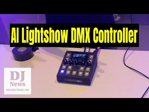 AI Lightshow DMX Controller With No Programming Needed For Professional DJ Light Show