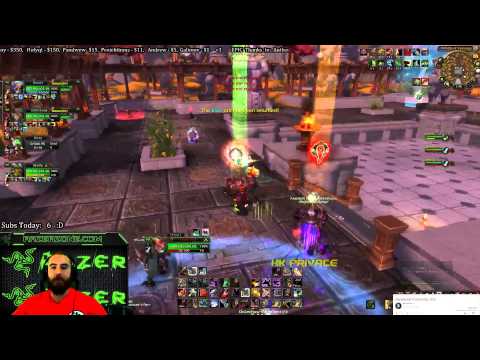 Bajheera - Going BEAST MODE on BAJDIESEL :D - Level 90 Arms Warrior PvP