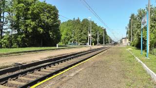 preview picture of video 'EU07-358 z pociągiem TLK Wołodyjowski mija Bierzwnik'