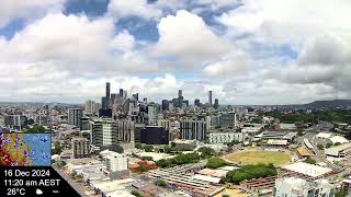 Brisbane Weather 16 Dec 2024 Time Lapse
