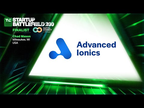 TechCrunch Startup Battlefield FINAL: Advanced Ionics