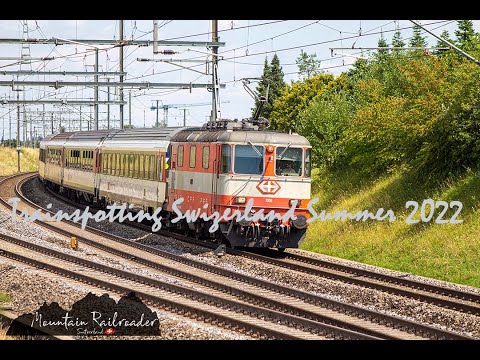 4K Trainspotting Switzerland Summer 2022
