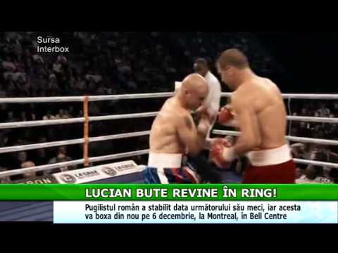 Lucian Bute revine în ring