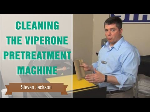 Cleaning the ViperOne Pretreatment Machine