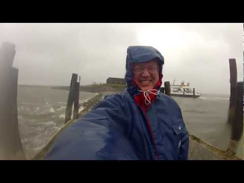 Stürmischer Wind auf Langeneß