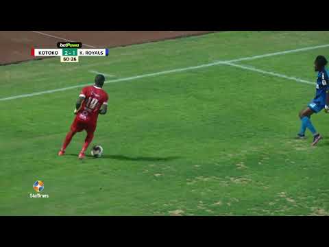 Steve Mukwala bags a brace, Kotoko 5 : 1 Kotoku Royals. Highlight
