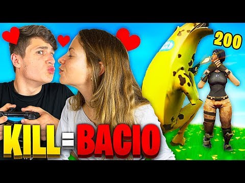 1 KILL = 1 KISS with MY GIRLFRIEND - FORTNITE CHALLENGE!!😘