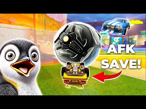 1 in 1,000,000 Moments in Rocket League! #16 (TOP 500)