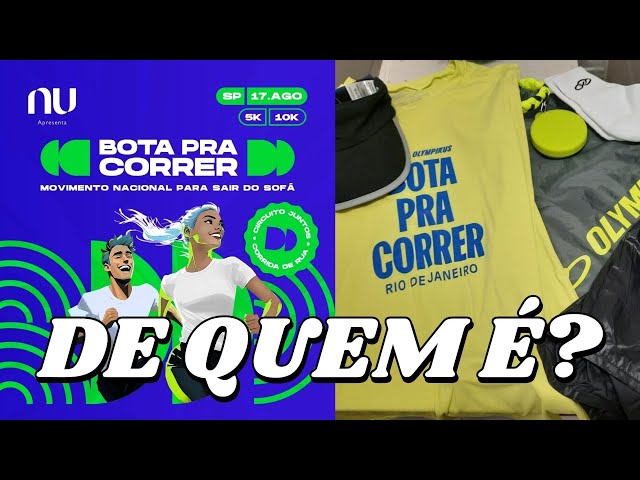 A polêmica do BOTA PRA CORRER: quem usou primeiro?