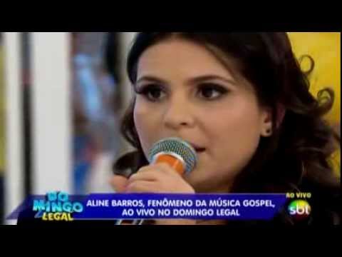 Aline Barros recebe homenagem no 'Programa Domingo Legal' | Completo