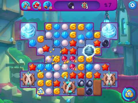 Fishdom Very Hard level 5956 no boosters フィッシュダム ベリーハード [Friend's]