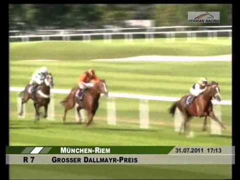 Grosser Dallmayr-Preis - Bayerisches Zuchtrennen, Gr. I - Sieger DURBAN THUNDER (T. Hellier)