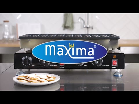 Maxima Gastro Mini Pfannkuchenmacher - 50 Stück - Ø4,3 cm