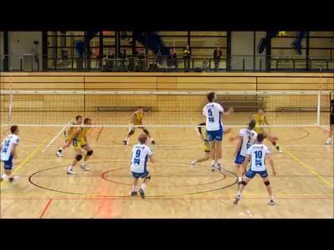 Oefenwedstrijd: Landstede Volleybal - Abiant Lycurgus 1-3 (24-09-2014)