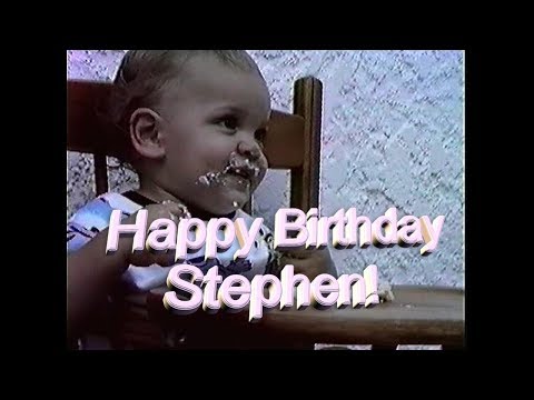 Happy Birthday Stephen