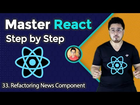 Refactoring News component to use the same function | Complete React Course in Hindi 33