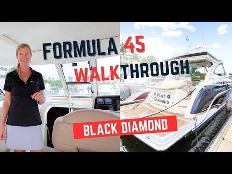 Formula 45 Yacht Walkthrough 'Black Diamond'