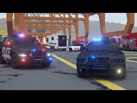 Sergeant Cooper das Polizeiauto Teil 2 - Real City Heroes (RCH) | Videos für Kinder