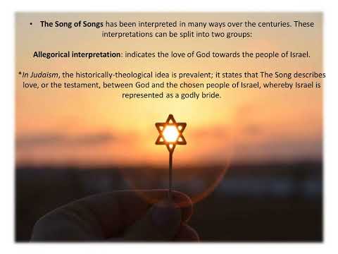 7. The Song of Songs