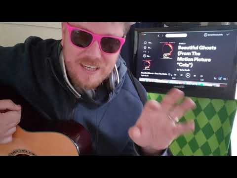 How To Play Beautiful Ghosts Taylor Swift / Andrew Lloyd Webber // guitar tutorial beginner lesson