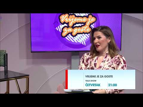 RTV HB | Najava: Vrijeme je za goste - Tijana Dapčević